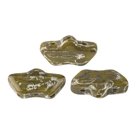 Delos® par Puca® - Opaque Green New Picasso, 10 gram Les perles par Puca® - Paris