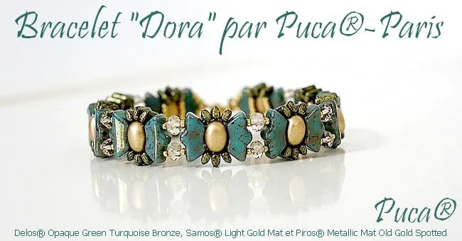 Mönster Armband - Dora Les perles par Puca® - Paris