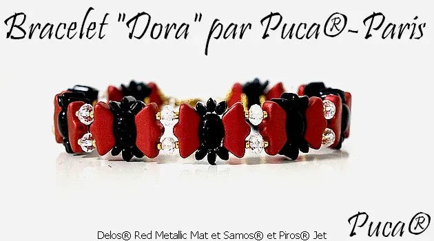 Mönster Armband - Dora Les perles par Puca® - Paris