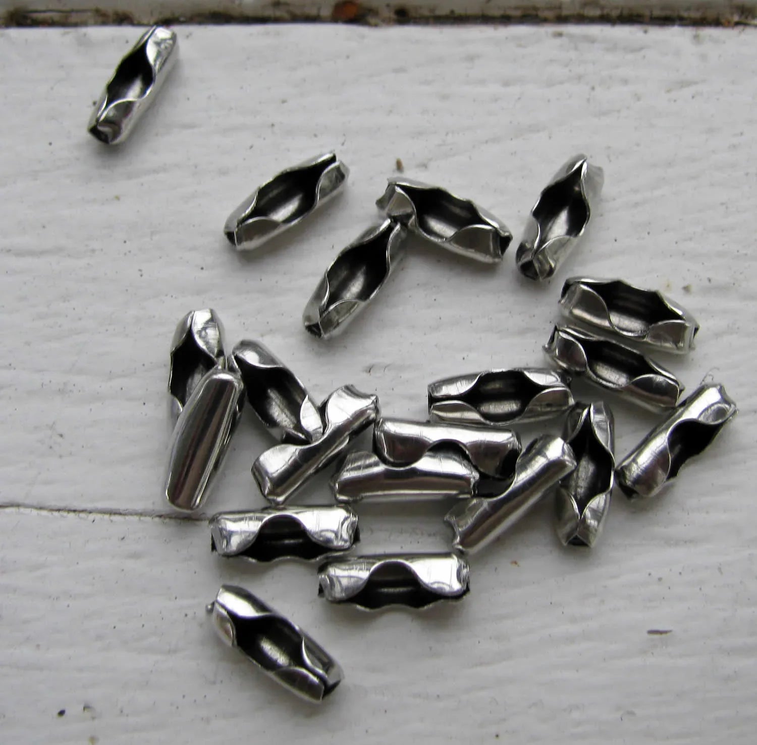 Lås till Kulkedja - Silverfärgad 3 mm, 20-pack Grekisk Metall