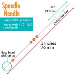 Pärlnålar - Speedle needle 2-pack Beadsmith