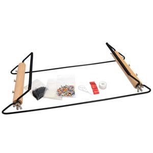 Bead Loom Large - Vävstol i metall, 1 set Beadsmith