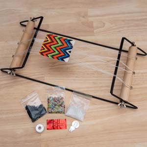 Bead Loom Large - Vävstol i metall, 1 set Beadsmith