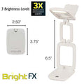 Bright FX - COB LED Lampa med Förstoringsglas Hilmas Pyssel