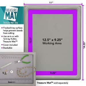Treasure Mat Tray - Mått 32 x 23,5cm, 1 styck Beadsmith