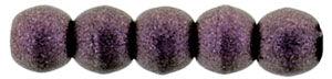 Tjeckiska Druk (Runda) - Metallic Suede Pink 2mm, 50-pack Hilmas Pyssel