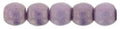 Tjeckiska Druk (Runda) - Luster Opaque Lilac 2mm, 50-pack Hilmas Pyssel