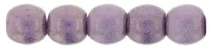 Tjeckiska Druk (Runda) - Luster Opaque Lilac 2mm, 50-pack Hilmas Pyssel