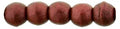 Tjeckiska Druk (Runda) - Matte Metallic Lava 2mm, 50-pack Hilmas Pyssel
