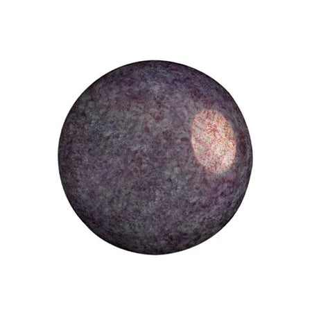 Cabochon par Puca® - Opaque Mix Amethyst/Gold Ceramic Look 18 mm, 1 styck Les perles par Puca® - Paris