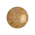 Cabochon par Puca® - Opaque Mix Rose/Gold Ceramic Look 18 mm, 1 styck Les perles par Puca® - Paris