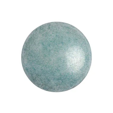 Cabochon par Puca® - Opaque Blue Ceramic Look 18 mm, 1 styck Les perles par Puca® - Paris
