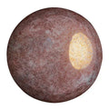 Cabochon par Puca® - Opaque Mix Violet/Gold Ceramic Look 25 mm, 1 styck Les perles par Puca® - Paris