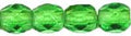 Tjeckiska Firepolish - Green 4 mm, 50-pack Hilmas Pyssel