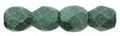 Tjeckiska Firepolish - Metallic Suede Lt Green 3 mm, 50-pack Hilmas Pyssel