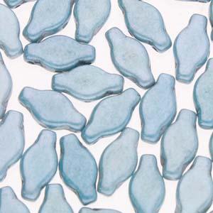 Navette - Blue Luster 6x12mm 10 gram Hilmas Pyssel