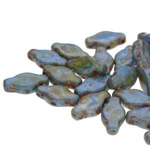 Navette - Sage 6x12mm 10gram Hilmas Pyssel