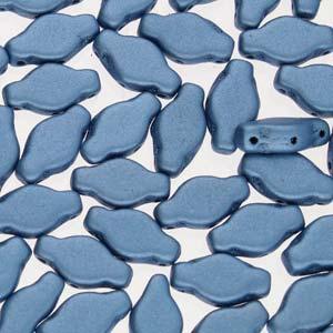 Navette - Jet Suede Blue 6x12mm 10gram Hilmas Pyssel