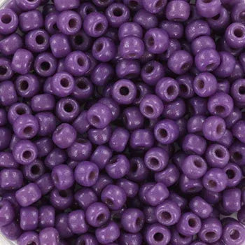 Miyuki Seed Beads - Duracoat Opaque Anemone 8/0, 10 gram Miyuki