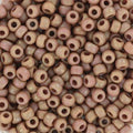 Miyuki Seed Beads - Opaque Glazed Frosted Rainbow Lavender 8/0 - 10 gram Miyuki