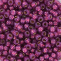 Miyuki Seed Beads - Silverlined Duracoat Dyed Peony Pink 8/0 Miyuki