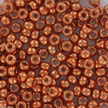 Miyuki Seed Beads - Duracoat Galvanized Pink Blush 8/0, 10 gram Miyuki