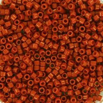 Miyuki Delica - Duracoat Opaque Dyed Ginger Rust 11/0, 5 gram Miyuki