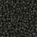 Miyuki Delica - Duracoat Opaque Dyed Charcoal Grey 11/0, 5 gram Miyuki