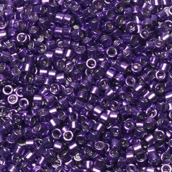 Miyuki Delica - Galvanized Dark Lilac 11/0, 5 gram Miyuki
