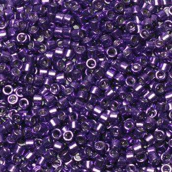 Miyuki Delica - Galvanized Dark Lilac 11/0, 5 gram Miyuki