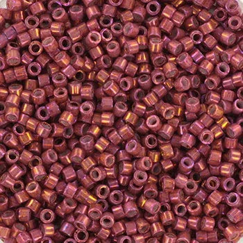 Miyuki Delica - Metallic Iris Rhubarb Gold 11/0, 5 gram Miyuki