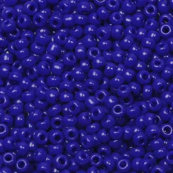 Miyuki Seed Beads - Opaque Cobalt 11/0, 10 gram Miyuki