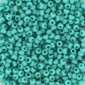 Miyuki seed beads - Opaque Matte Turquoise Green 11/0, 10 gram Miyuki