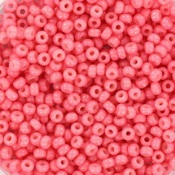 Miyuki Seed Beads - Duracoat Opaque Guava 11/0, 10 gram Miyuki