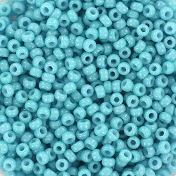 Miyuki Seed Beads - Duracoat Opaque Nile Blue 11/0, 10 gram Miyuki