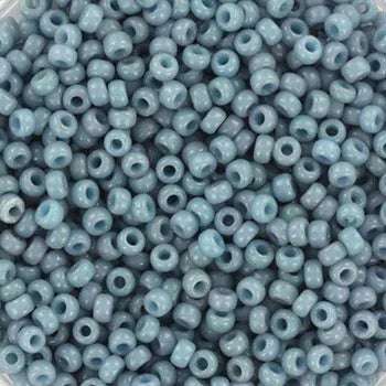Miyuki Seed Beads - Duracoat Opaque Moody Blue 11/0, 10 gram Miyuki