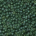 Miyuki Seed Beads - Metallic Matte Luster Sage Green 11/0, 10 gram Miyuki
