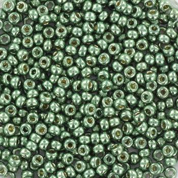 Miyuki Seed Beads - Duracoat Galvanized Sea Green 11/0, 10 gram Miyuki