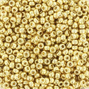 Miyuki Seed Beads - Duracoat Galvanized Pale Gold 11/0 Miyuki