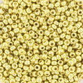 Miyuki Seed beads - Duracoat Galvanized Pale Soft Gold 11/0, 10 gram - Hilmas Pyssel