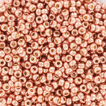 Miyuki Seed Beads - Duracoat Galvanized Rose Gold 11/0, 10 Gram Miyuki