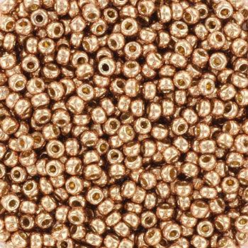 Miyuki Seed beads- Duracoat Galvanized Soft Champagne 11/0, 10 gram Miyuki