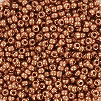 Miyuki Seed Beads - Plated Copper 11/0, 10 gram Miyuki