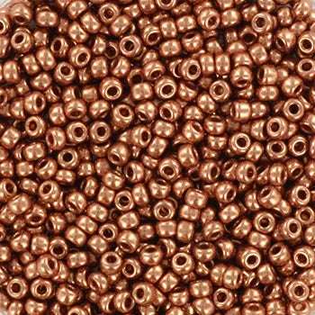 Miyuki Seed Beads - Plated Copper 11/0, 10 gram Miyuki