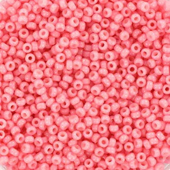 Miyuki Seed Beads - Duracoat Opaque Lychee 15/0, 10 gram Miyuki