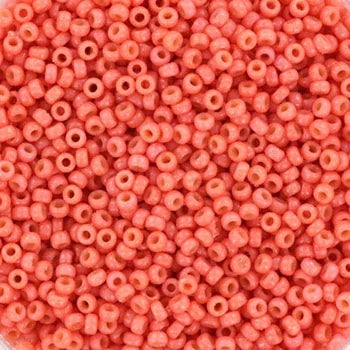 Miyuki Seed beads - Duracoat Opaque Light Watermelon 15/0, 10g Miyuki