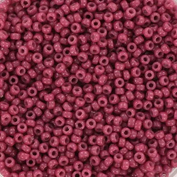 Miyuki Seed Beads - Duracoat Opaque Pansy 15/0, 10 gram Miyuki