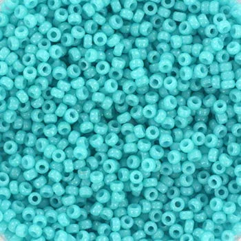 Miyuki Seed Beads - Duracoat Opaque Underwater Blue 15/0, 10 gram Miyuki