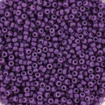 Miyuki Seed Beads - Duracoat Opaque Anemone 15/0, 10 gram Miyuki
