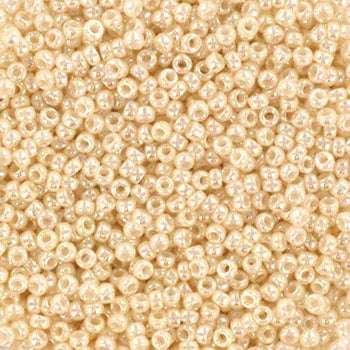 Miyuki Seed Beads - Ceylon Antique Ivory Pearl 15/0 - 10 Gram Miyuki